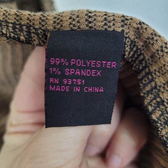 Colour Works Sweater Womens M Snap Closure Long Sleeve Diamond‎ Print Cardigan - Picture 7 of 12